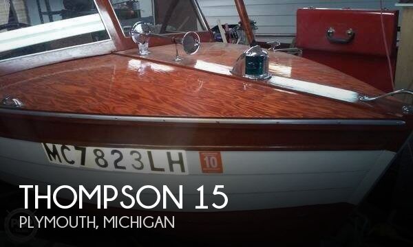 Used Thompson Boats For Sale in Michigan by owner | 1957 Thompson 15