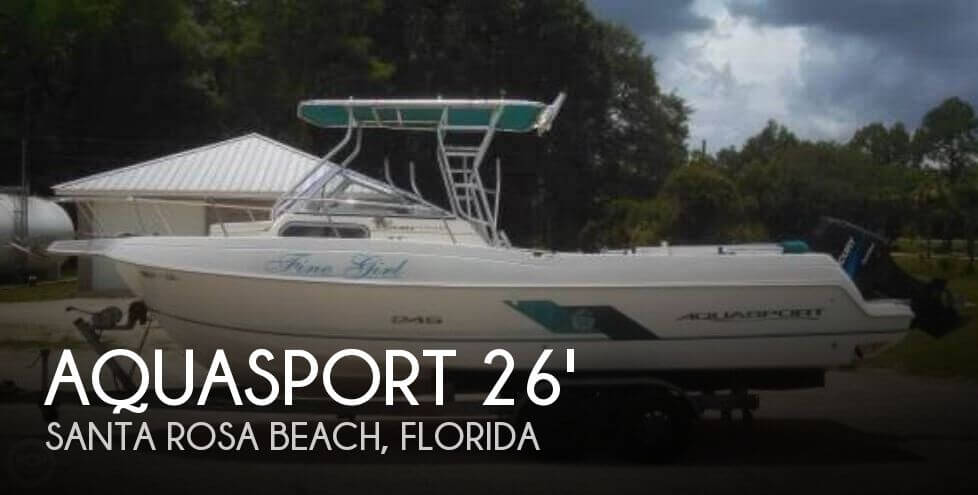 Used Boats For Sale in Dothan, Alabama by owner | 1997 Aquasport 26