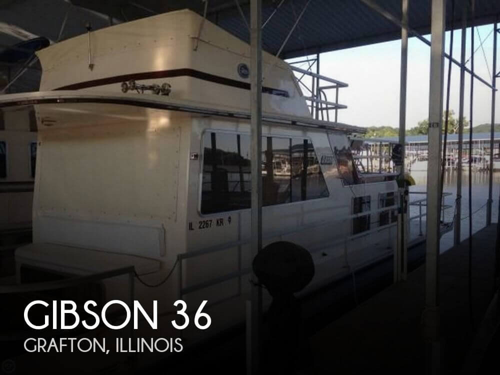 Used GIBSON Houseboats For Sale by owner | 1988 Gibson 36