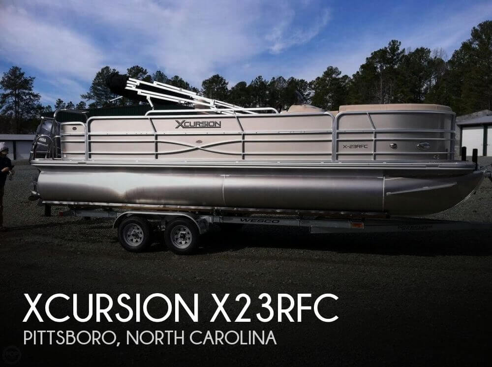 2013 Xcursion 23 Pontoon Boat for Sale in Fearrington, NC