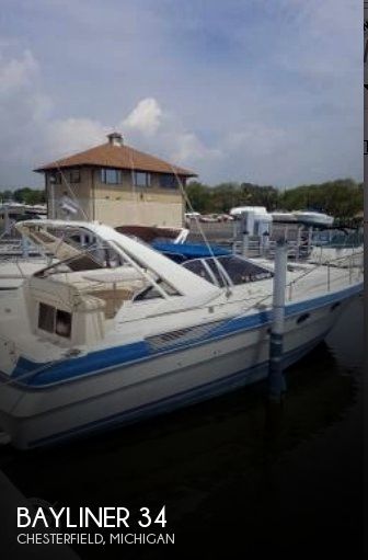 Used Bayliner Boats For Sale in Michigan by owner | 1987 Bayliner 34