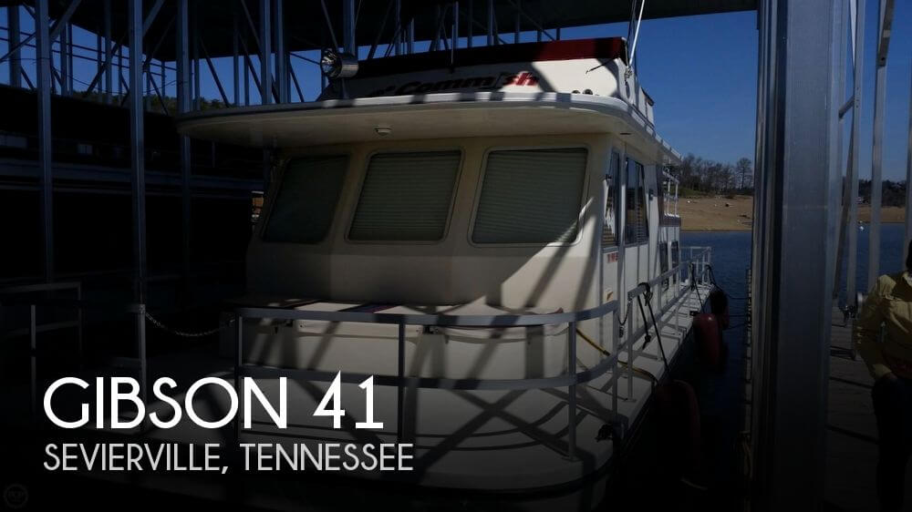 Used Houseboats For Sale in Tennessee by owner | 1990 Gibson 41