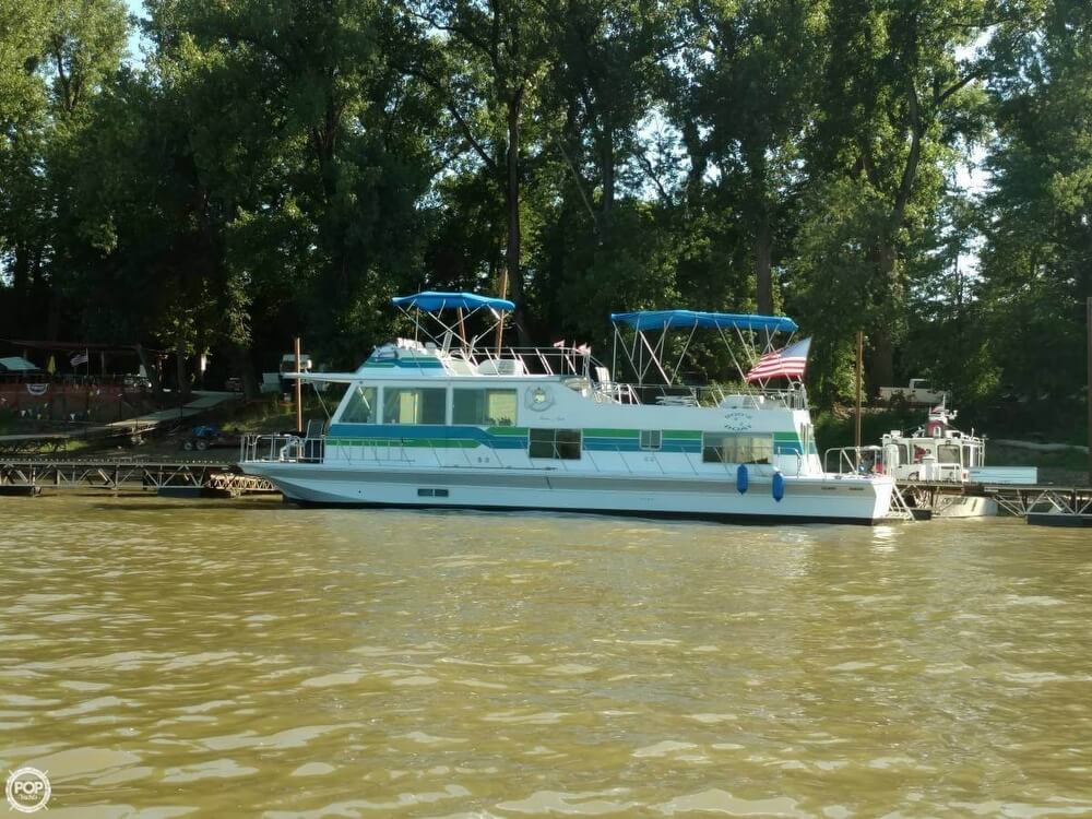 1973 Burns Craft 50 Houseboat for Sale in Aurora, IN