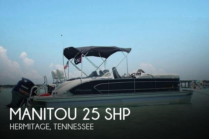 Used Pontoon Boats For Sale in Tennessee by owner | 2015 Manitou 25