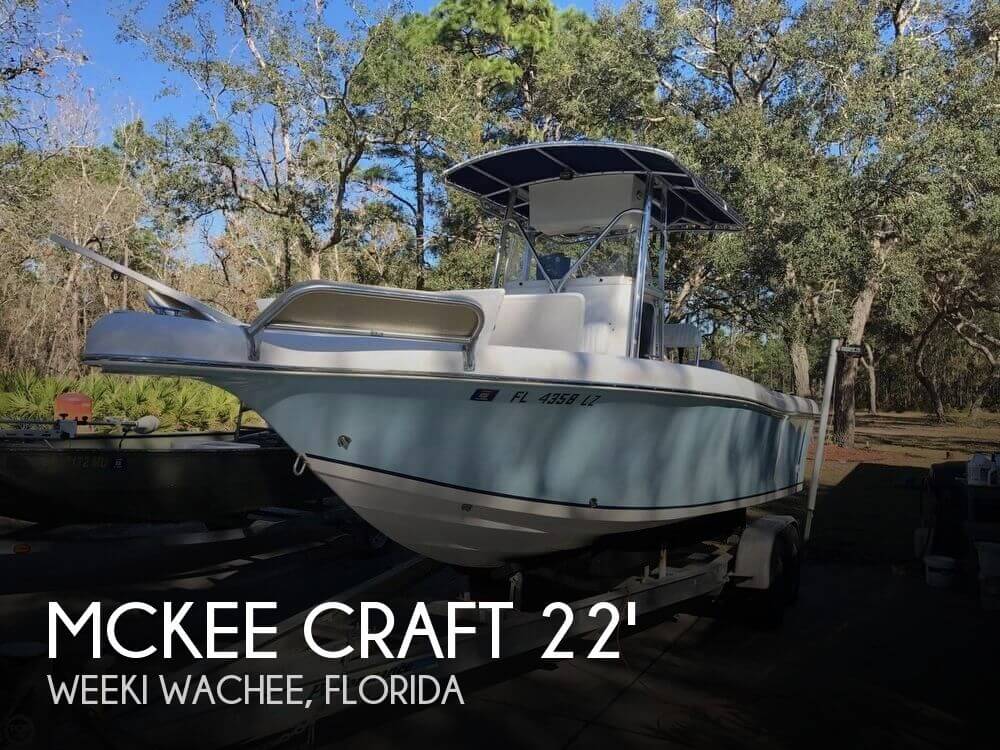 Used Mckee craft Boats For Sale by owner | 2003 Mckee Craft 22
