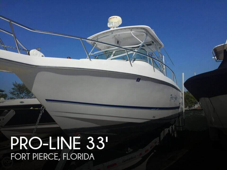 2003 ProLine 33 Power boat for Sale in Fort Pierce, FL