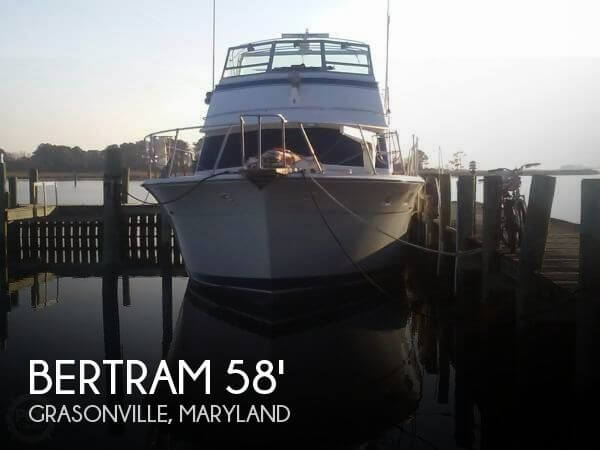 Used Fishing boats For Sale in Maryland by owner | 1979 Bertram 58