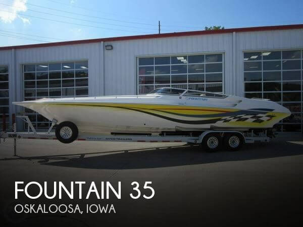 Used Boats For Sale in Des Moines, Iowa by owner | 2004 Fountain 35