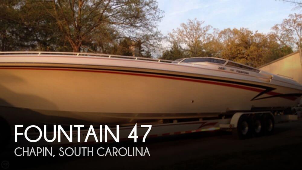 Used Boats For Sale in Spartanburg, South Carolina by owner | 2005 Fountain 47