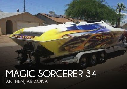 Used Magic Boats For Sale by owner | 1999 Magic Sorcerer 34