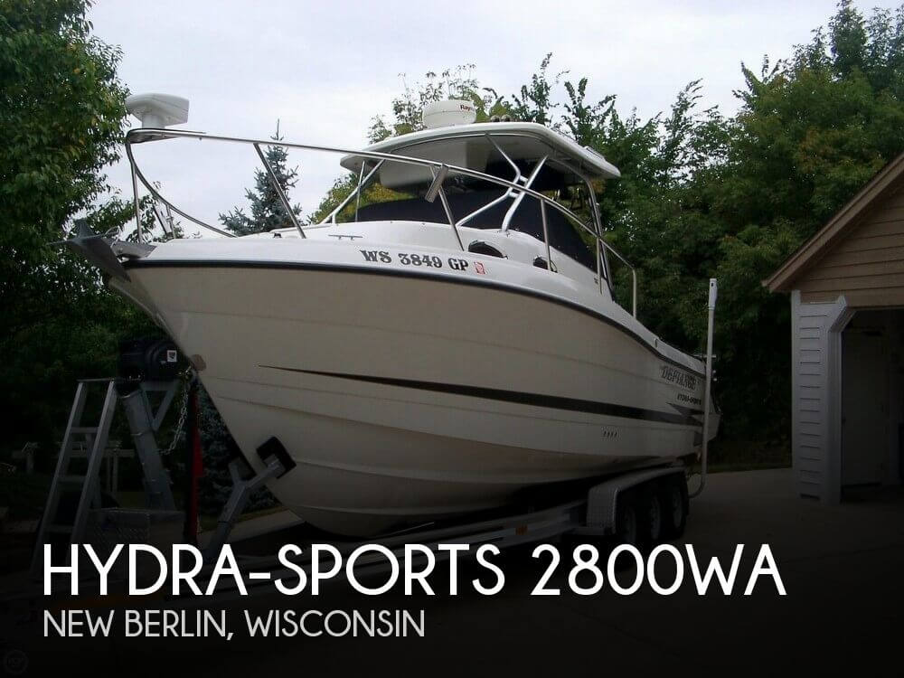 Used Boats For Sale in Wisconsin by owner | 2004 Hydra-Sports 28