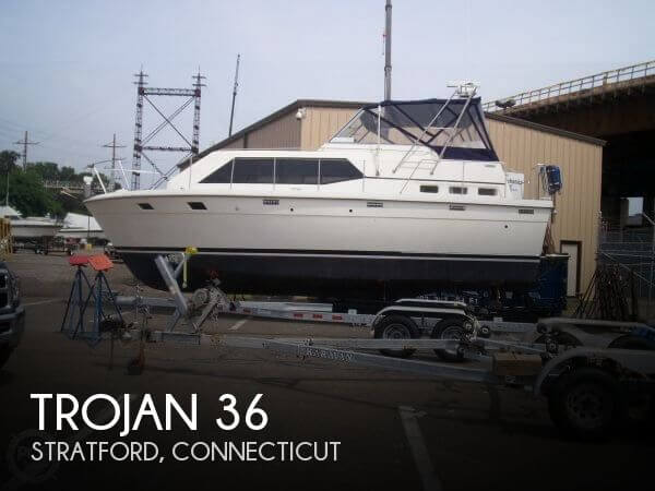 trojan boats for sale in michigan for sale used 1985 trojan 36 tri cabin located in trojan boats for sale in michigan for sale used 1985 trojan 36 tri cabin located in