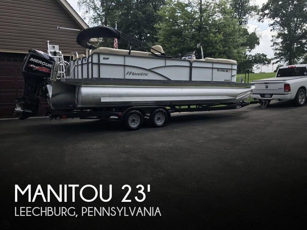 Used Pontoon Boats For Sale by owner | 2016 Manitou 23