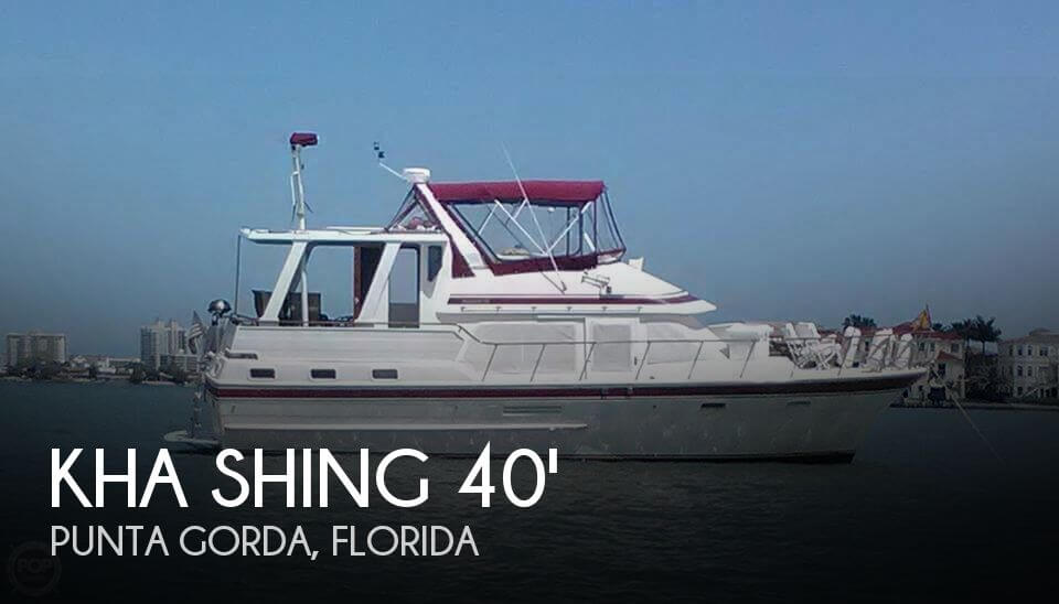 Used Kha shing Boats For Sale by owner | 1987 Kha Shing 40