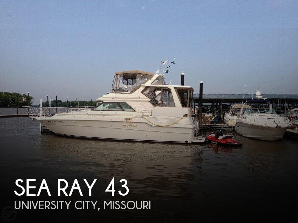 Used Boats For Sale in St. Louis, Missouri by owner | 1988 Sea Ray 43