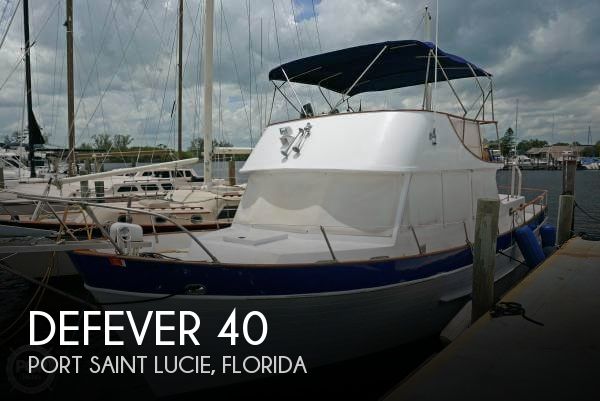 Used Defever Boats For Sale by owner | 1974 Defever 40