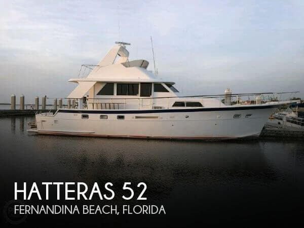 Used HATTERAS Boats For Sale by owner | 1981 Hatteras 52
