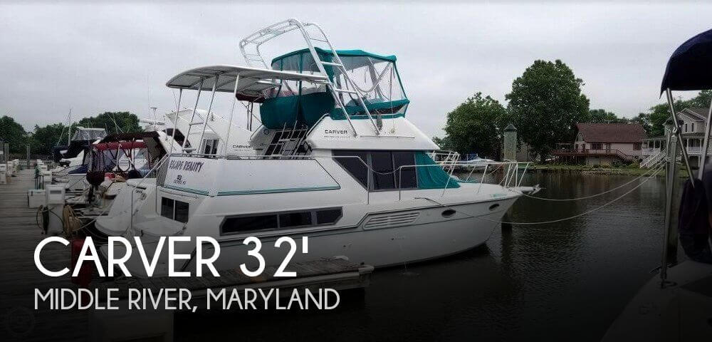 Used Carver Aft Boats For Sale by owner | 1995 Carver 325 Aft Cabin