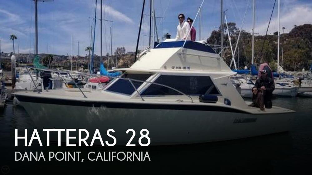 Used Boats For Sale in San Diego, California by owner | 1966 Hatteras 28