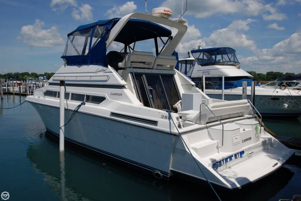 Sold Carver 380 Santego Boat In Harsens Island Mi 156024