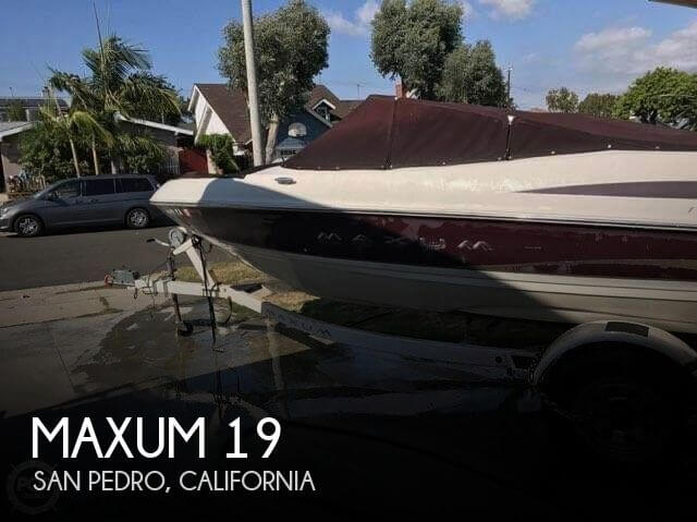 Used Maxum Boats For Sale in California by owner | 2002 Maxum 19