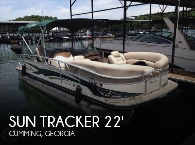 Used Pontoon Boats For Sale in Georgia by owner | 2010 Sun Tracker 22