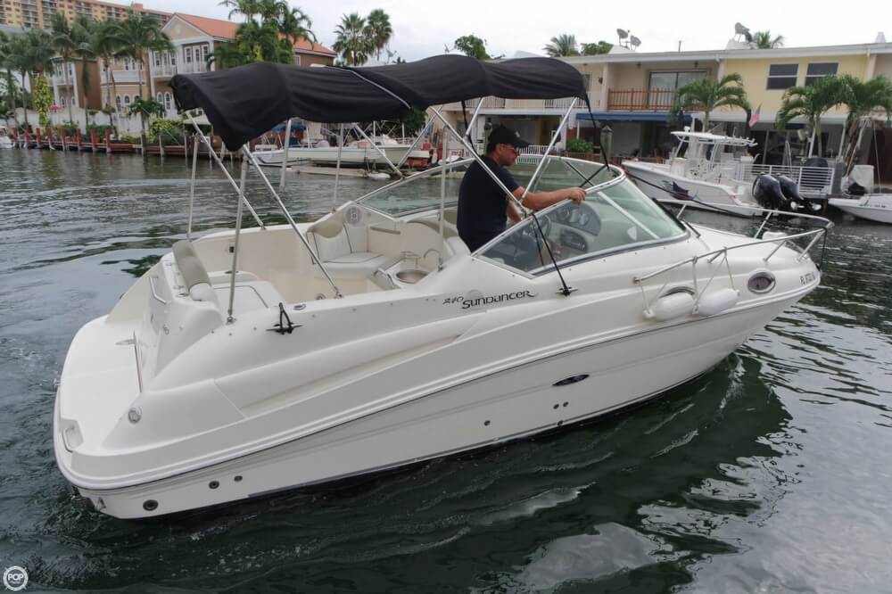 Canceled Sea Ray 240 Sundancer Boat In North Miami Beach Fl 157615