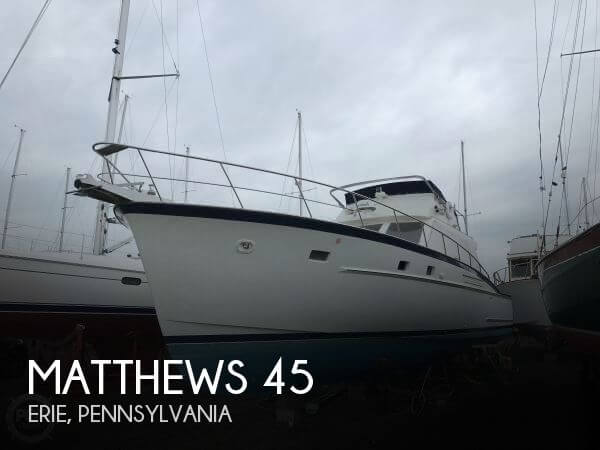 Used Matthews Boats For Sale by owner | 1969 Matthews 45