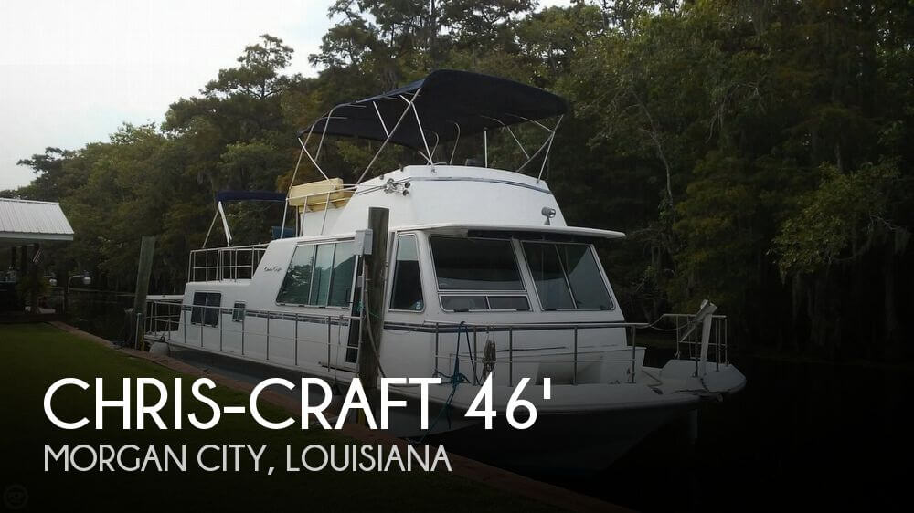 Used Chris-Craft Motoryachts For Sale by owner | 1984 Chris-Craft 46 Aqua Home Cruiser