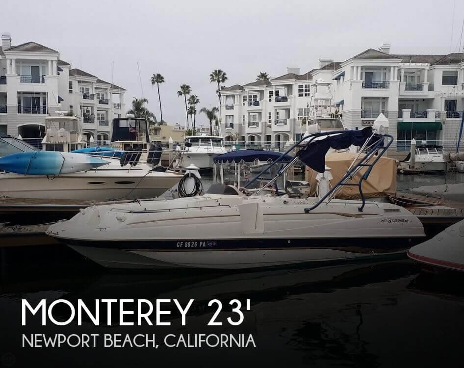 Used Deck Boats For Sale in California by owner | 1998 Monterey 23