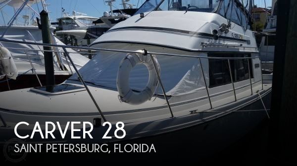 Used Carver Boats For Sale in Florida by owner | 1988 Carver 28