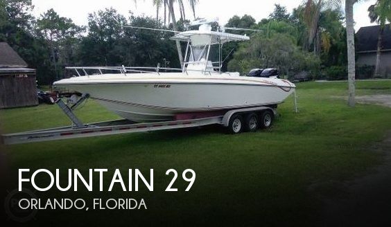 fountain boats for sale