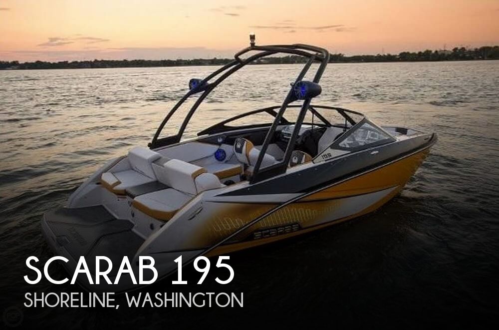 Used Scarab Boats For Sale in Washington by owner | 2014 Scarab 19