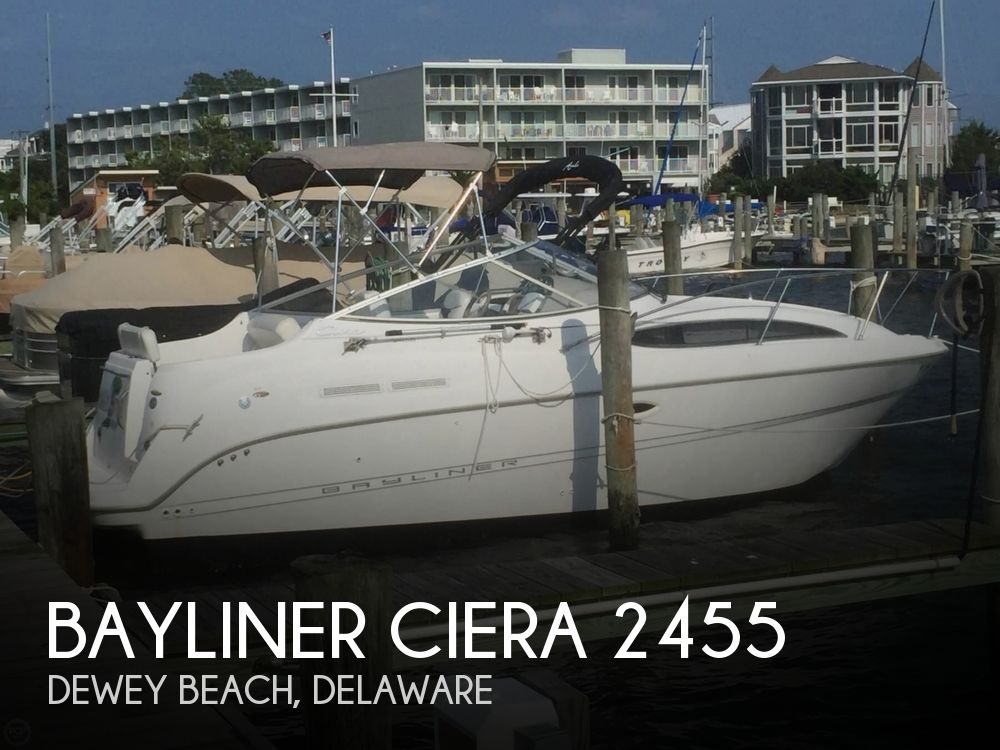 Used Bayliner Boats For Sale in Salisbury, Maryland by owner | 2001 Bayliner Ciera 2455