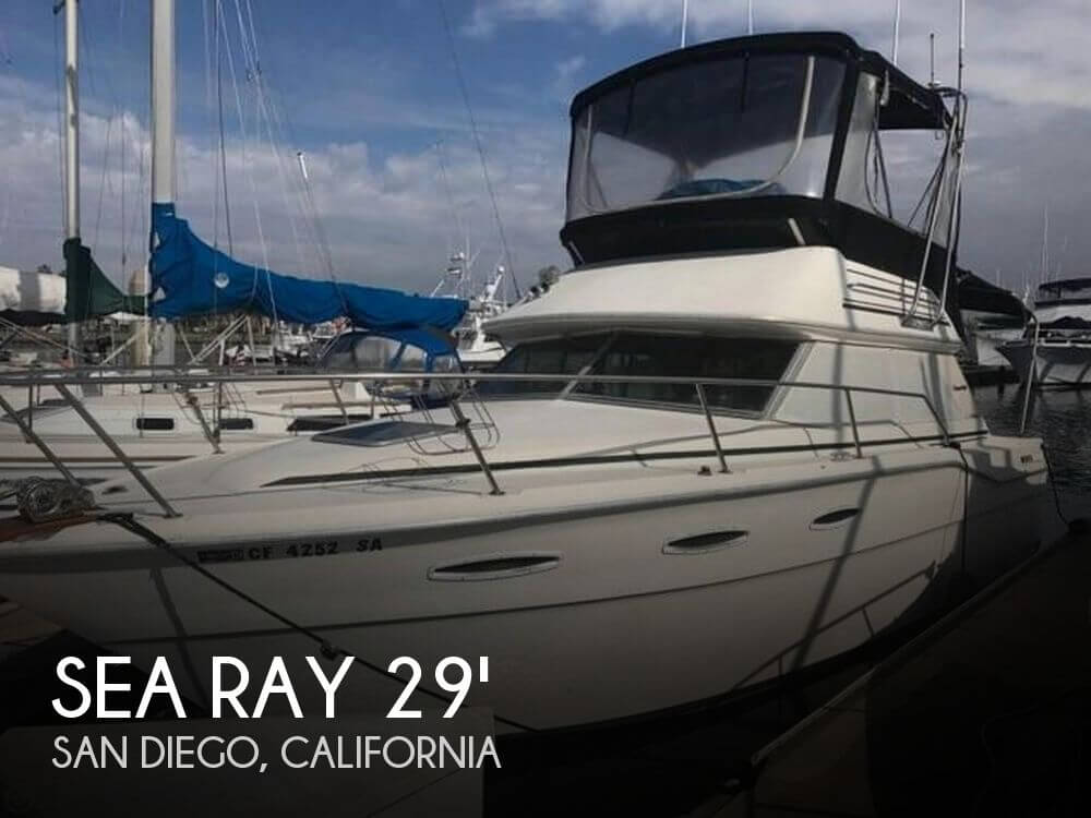 Used Sea Ray Boats For Sale in San Diego, California by owner | 1984 Sea Ray 29