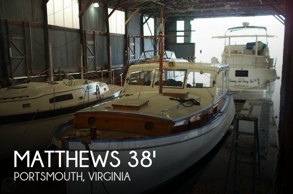 Used Matthews Boats For Sale by owner | 1941 Matthews 38