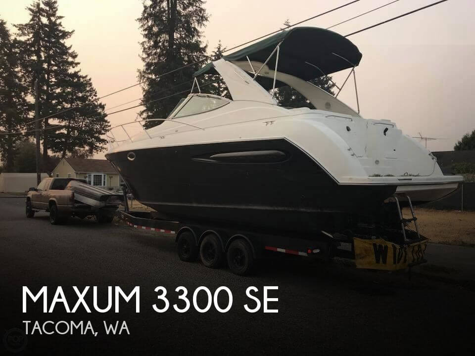 Used Maxum Boats For Sale in Washington by owner | 2002 Maxum 3300 SE