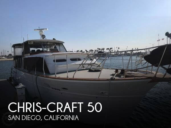Used Chris-Craft Motoryachts For Sale in California by owner | 1962 Chris-Craft 50