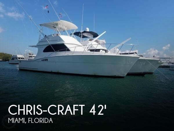 Used Fishing boats For Sale in Florida by owner | 1986 Chris-Craft 42