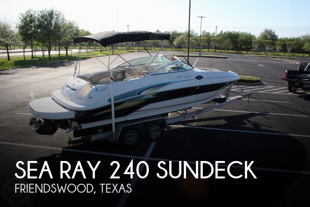 Used Deck Boats For Sale in Texas by owner | 2003 Sea Ray 240 Sundeck