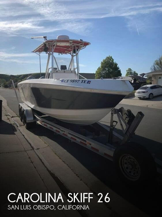 Used Boats For Sale in San Luis Obispo, California by owner | 2009 Carolina Skiff 26