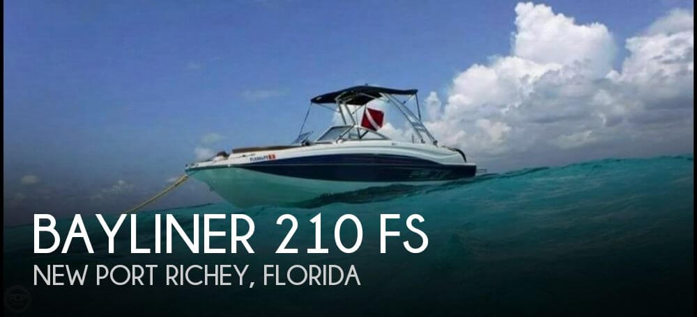 Used Bayliner Deck Boats For Sale in Florida by owner | 2015 Bayliner 210 FS