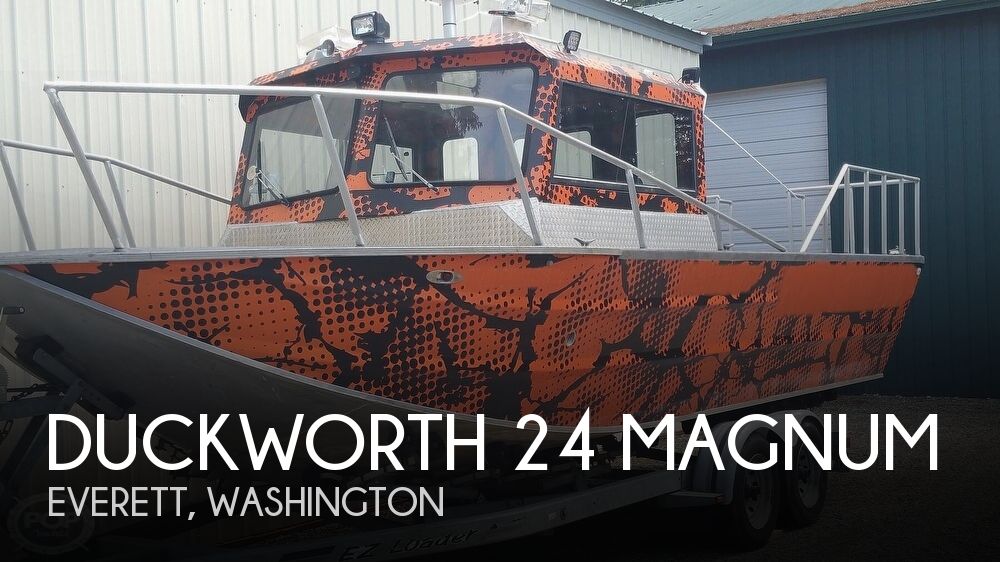 SOLD Duckworth 24 Magnum boat in Everett, WA 180224