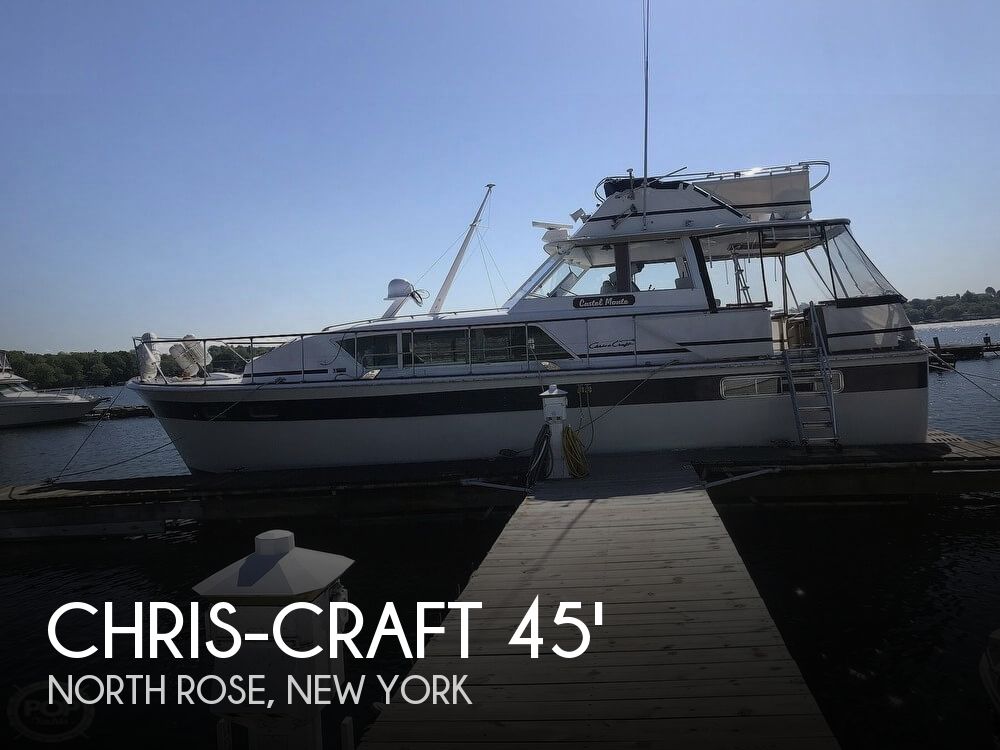 Used Boats For Sale in Rochester, New York by owner | 1973 Chris-Craft 45