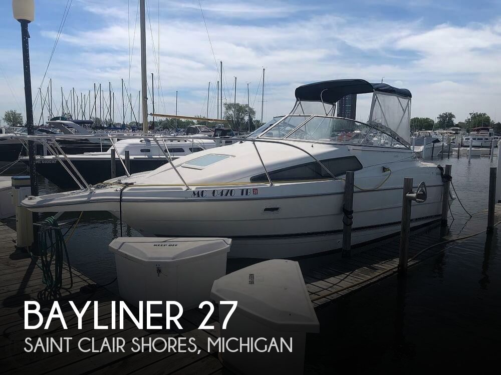 Used Bayliner Boats For Sale in Michigan by owner | 1999 Bayliner 27