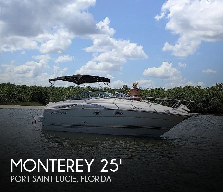 2008 Monterey 25 Power boat for Sale in Fort Pierce, FL