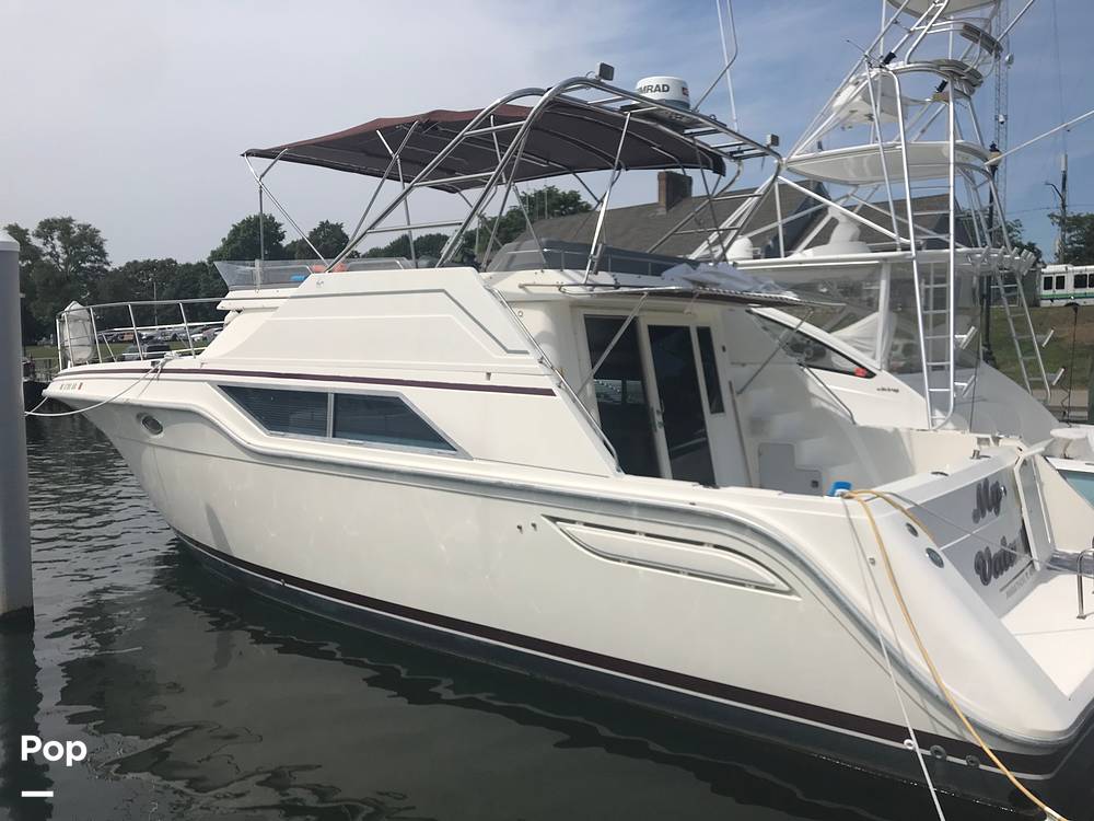 Used 1988 Cruisers 4280 Flybridge Expres 02540 Falmouth Boat Trader