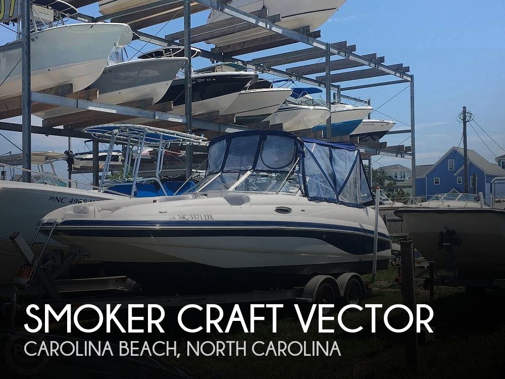 Used Smoker Craft Deck Boats For Sale by owner | 2004 24 foot Smoker Craft Vector