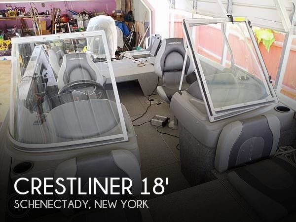 Used Fishing boats For Sale in Albany, New York by owner | 2016 Crestliner 1850 Superhawk