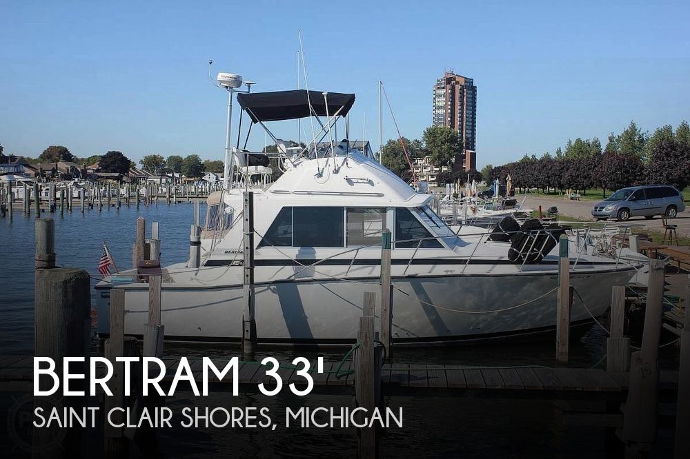 Used BERTRAM Boats For Sale in Michigan by owner | 1978 Bertram 33 Flybridge Cruiser
